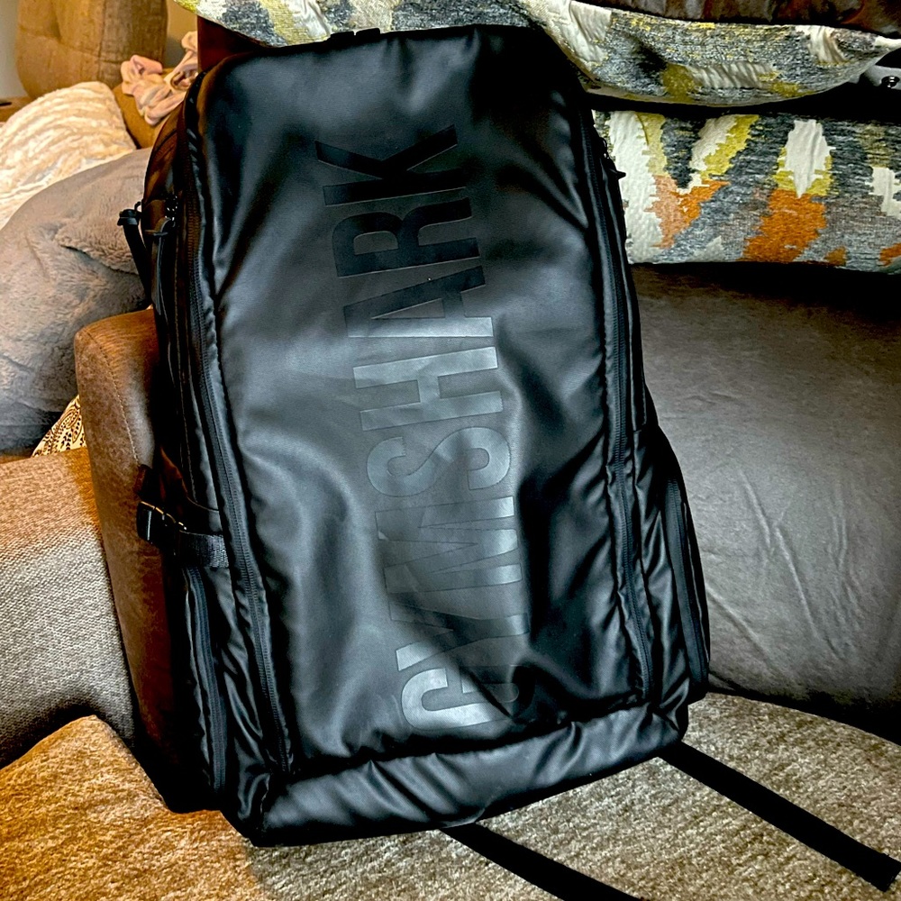 Gymshark X-series 0.3 Black backpack